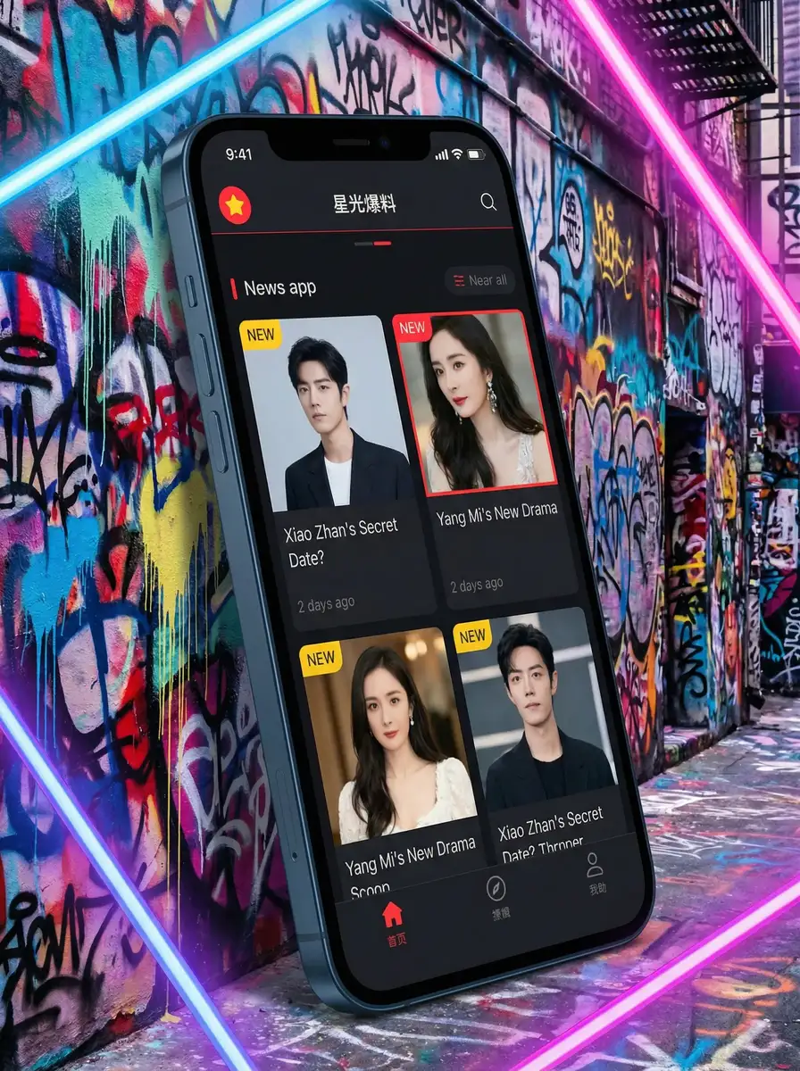 捆绑 漫画 APP界面展示 - 掌上吃瓜神器